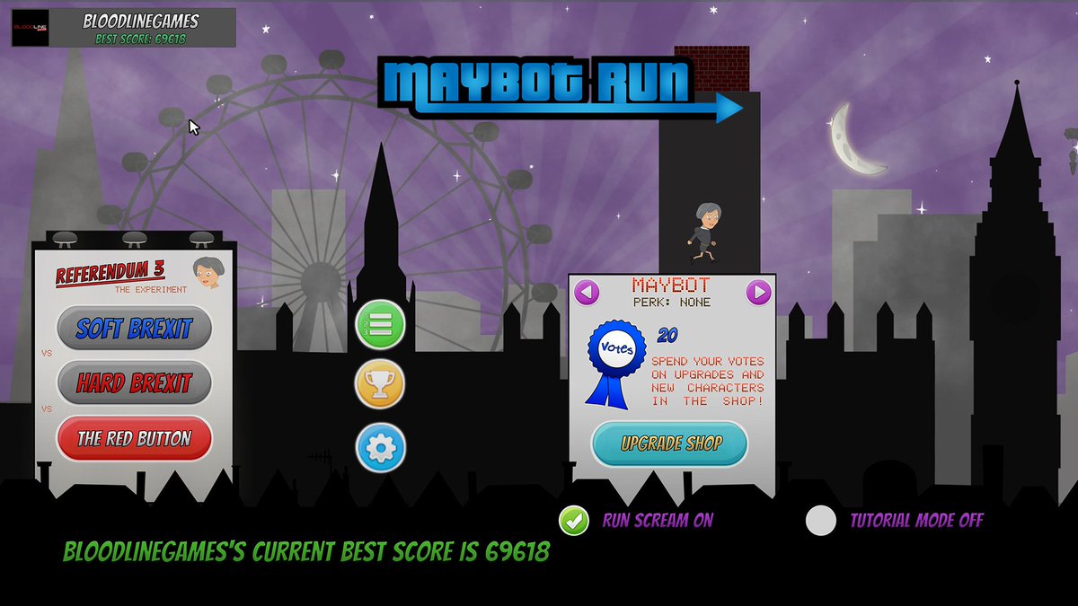 DracoMisfortune's tweet photo. Have a read about our first game #MaybotRun the #satirical #political #runner :) https://t.co/KiGOt9Z7av #ToriesOut #ForTheMany #Maybot #fun https://t.co/K7cFPfCLng