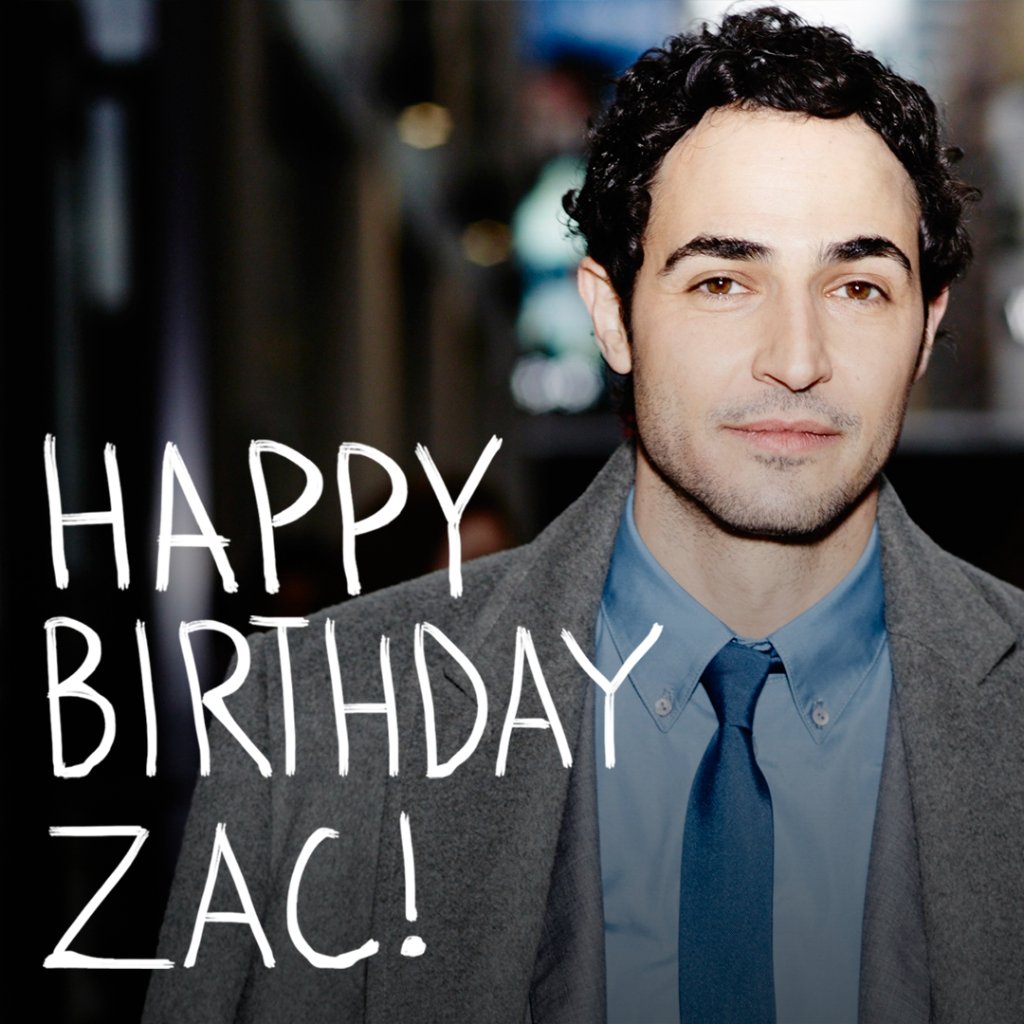 What would we possibly do without Zac\s fabulous commentary?! Happy Birthday to the one and only, 