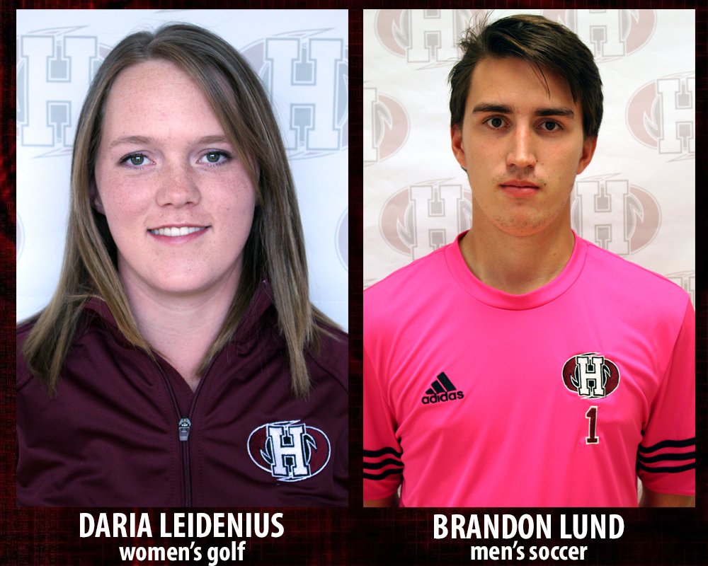 HC_Hurricanes's tweet photo. AOTW | Leidenius and Lund named Hurricanes Athletes of the Week

DETAILS | https://t.co/o4y9sqFq3R

CONNECT | @CanesMWGolf @CanesMSoccer https://t.co/93mAfc6Sva