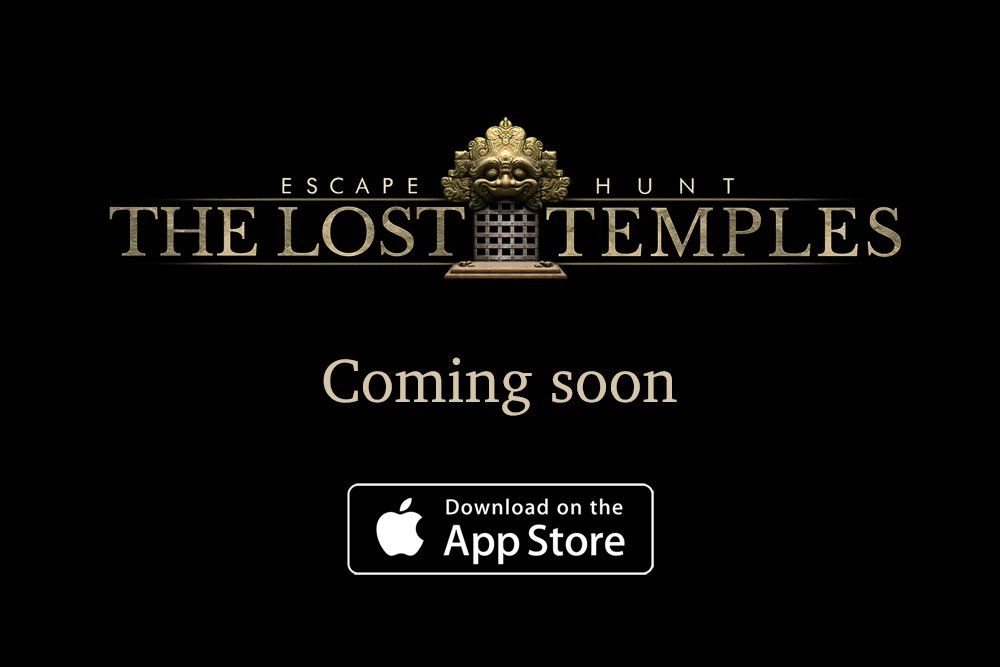 escapehuntapp's tweet image. Escape Hunt: The Lost Temples 
COMING SOON 
Can you uncover the truth?