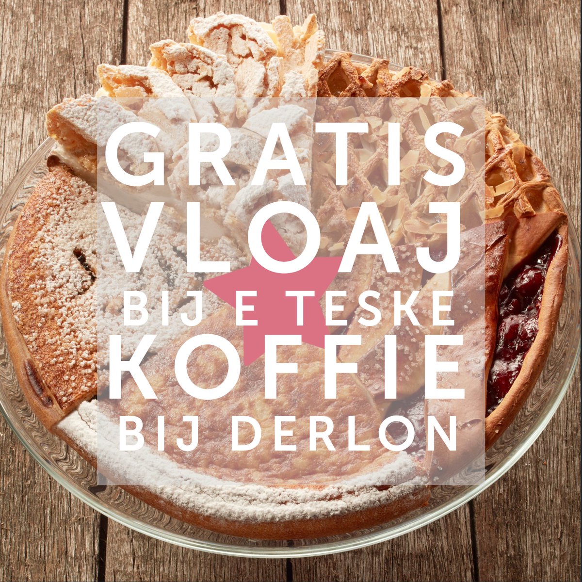 Morgen is het de #DagvandeVlaai en Derlon trakteert. Dat past bij onze Limburgse gastvrijheid! Bis mörge! bit.ly/2yKjkIq
