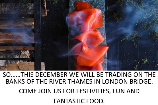 Delighted to announce we will be trading with <a href="/TudorLtd/">Tudor Markets Ltd</a> in London Bridge this December! #ChristmasMarkets #FreeNotFarmed #LeapWildSalmon