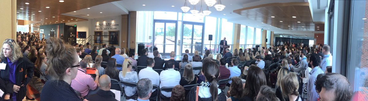 Dr. Creed has officially kicked off CPHS’ 2017 Health Professions Combine as our keynote speaker. #CUCombine