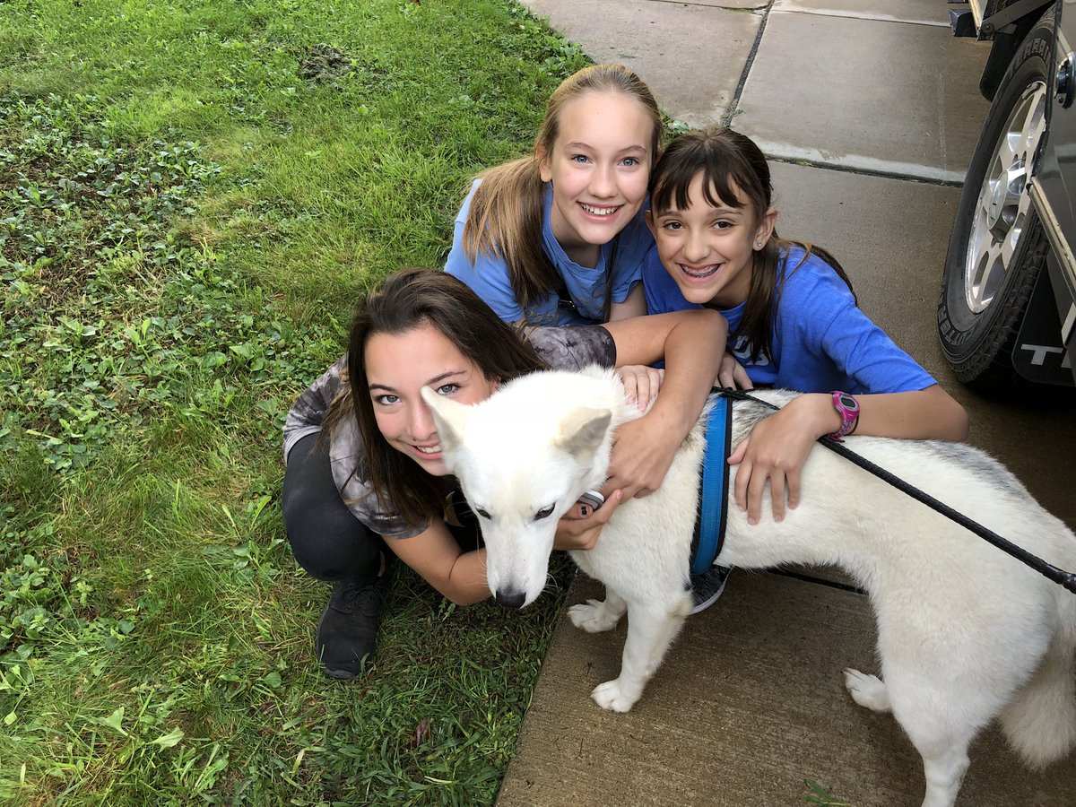 STEMnaut's tweet photo. The kids are in love!! #BestinSnow #IditarodDogs https://t.co/IhigEkxjYa