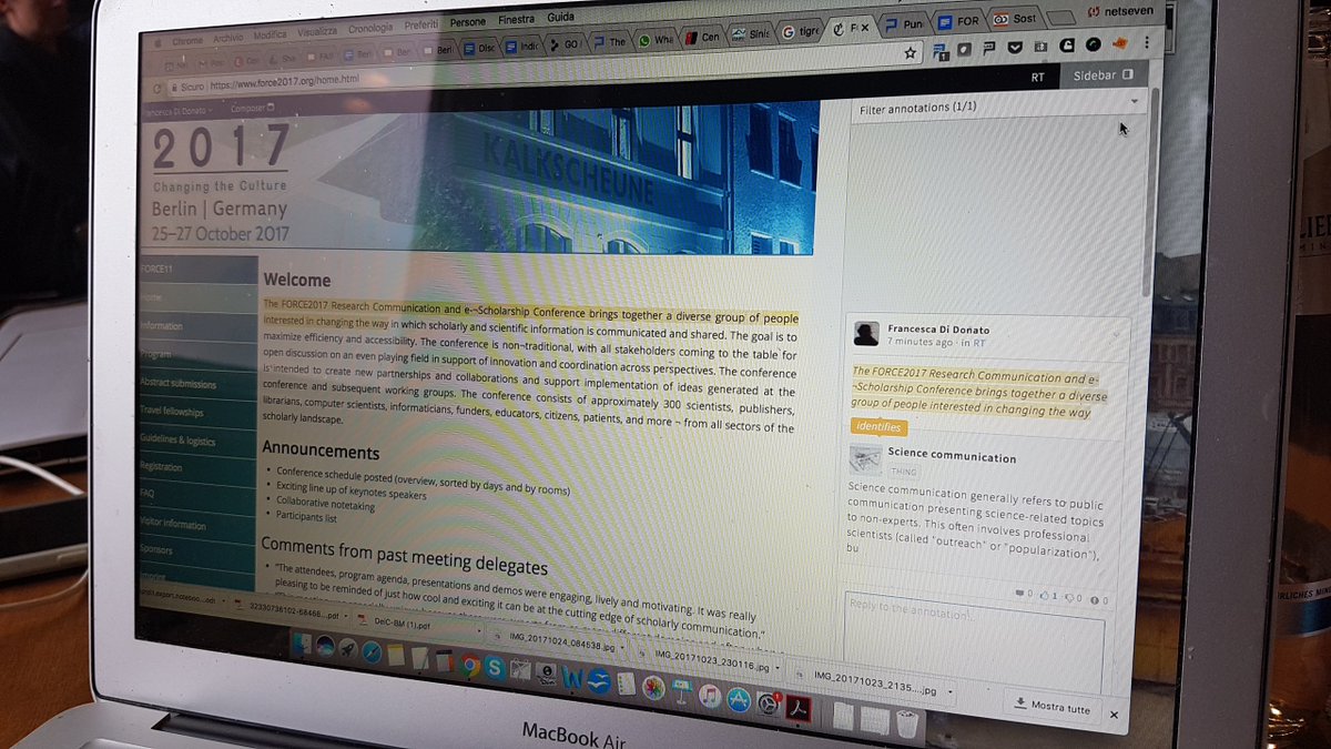 Olivier_Aubert's tweet image. Demo of @_thepundit semantic text annotation platform at #osbazaar