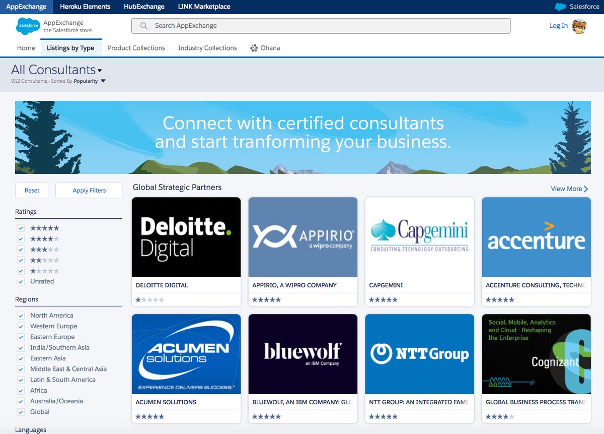 danieljpeter's tweet photo. Salesforce's Revamped @appexchange Imparts Greater Visibility For Consulting Partners.

https://t.co/XhqSStWCfr #DF17 @partnerforce https://t.co/u0H146fz9T