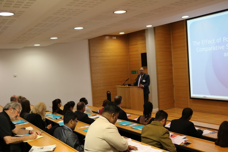 FLELearning's tweet photo. #Dr. #Wissam #Fahed, #Adjunct Professor, @LebAmUniv #presenting in the #ICTBEL 2017 #Oxford #conference https://t.co/KsG0D2jLuT