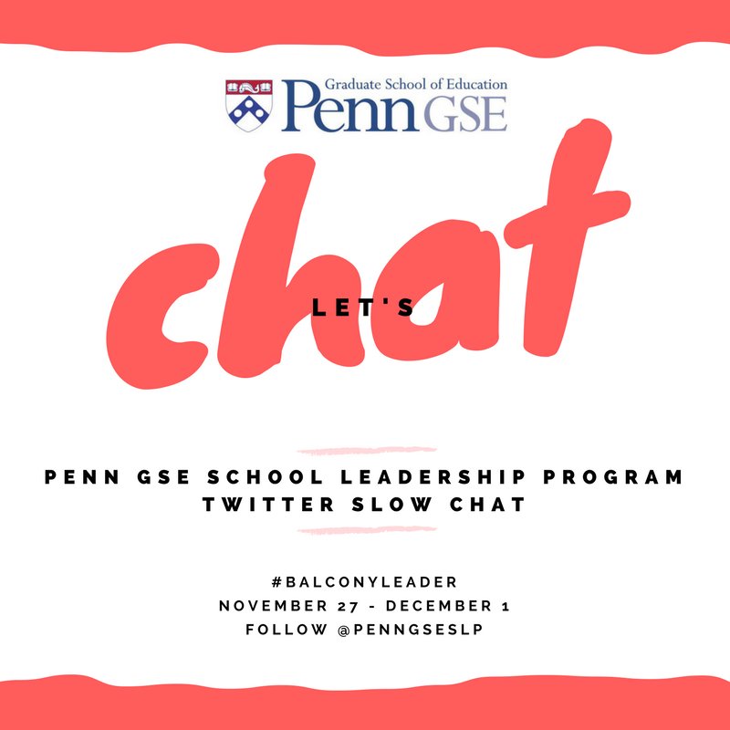 Help select the topic for November's #BalconyLeader slow chat: surveymonkey.com/r/balconyleade…