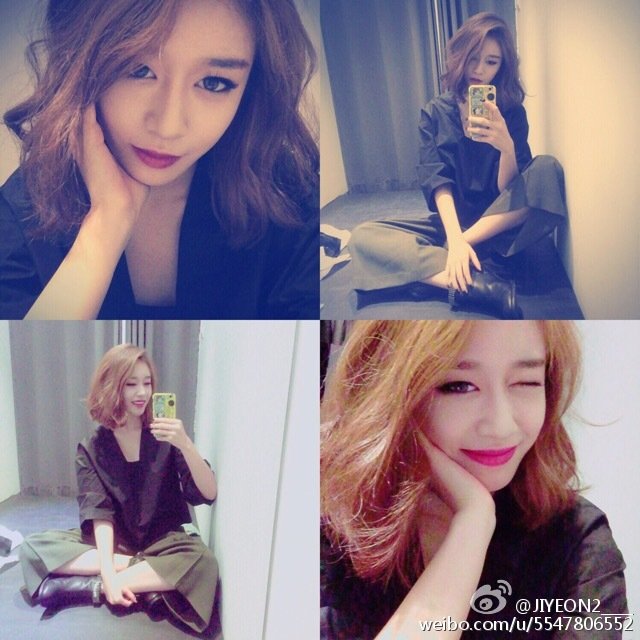On Twitter Slaying Short Hair Jiyeon T Ara