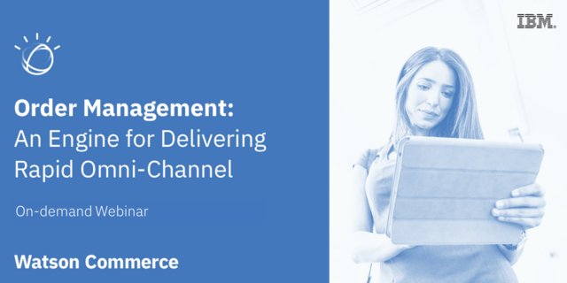 martincoedo's tweet photo. #WatsonCommerce @etail @IBMcommerce #omnichannel #retail https://t.co/i4vxjLjK7I https://t.co/mbN5d7HrBu