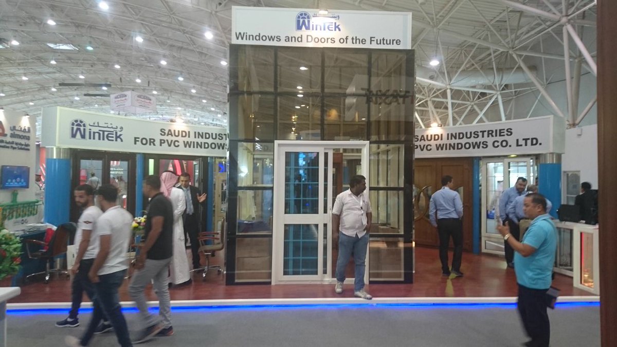 Saudi_Build's tweet photo. Your window to good life, from #WINTEK the largest #UPVC manufacturer in the middle East taking place at #saudibuild https://t.co/f0DGiDBHBf