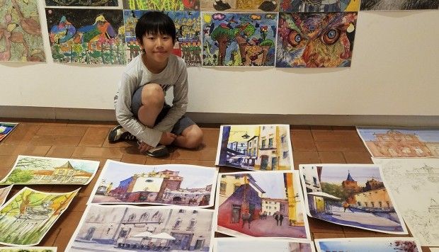 artistsnetwork's tweet photo. Meet the 12-year-old boy with nearly 100 international painting prizes under his belt -->https://t.co/bJJuaMF8fS #prodigyartist #artinspires https://t.co/nKjEvm6CAc