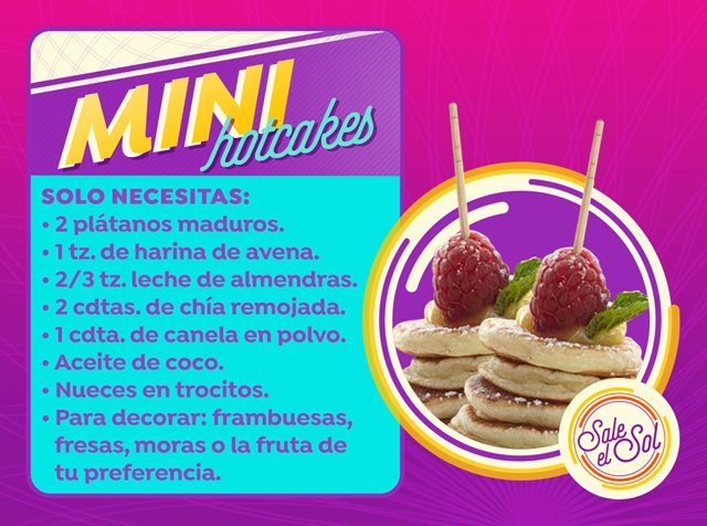 saleelsoltv's tweet photo. ¡Prueba ahora mismo, están riquísimos!
#MiniHotcakes https://t.co/gPVUyJ2pnV