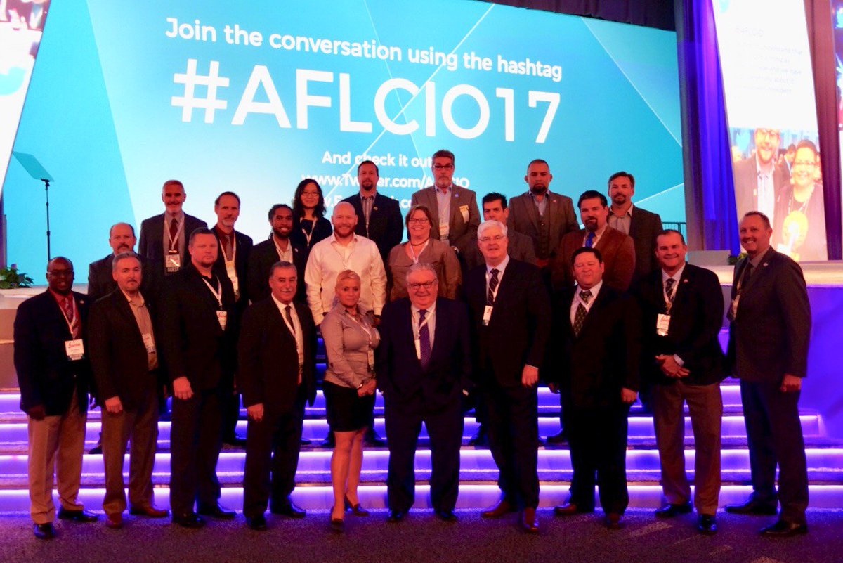 jboland's tweet photo. BAC Delegation to#AFLCIO17 https://t.co/9kClT9nJgS