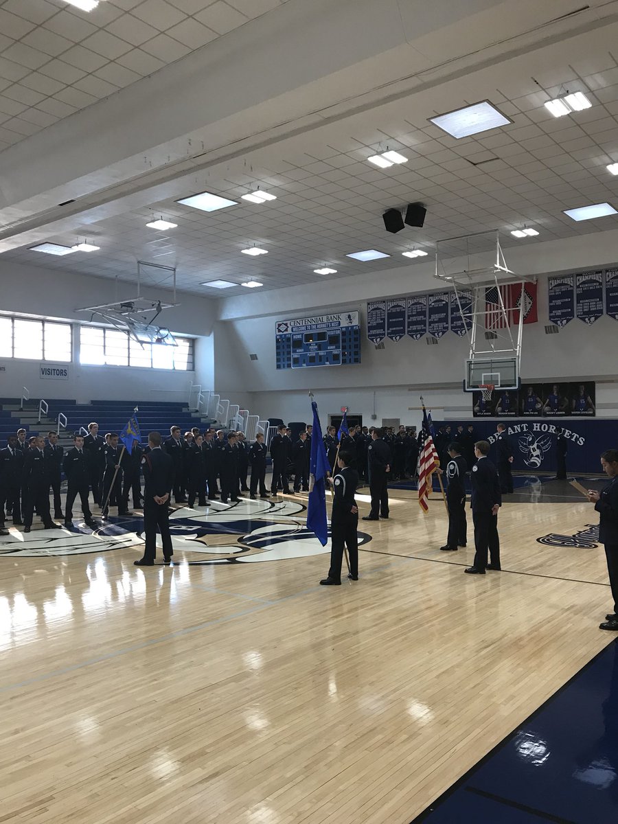 BHS JROTC prepared for inspection! Go Hornets!@bryanthshornets <a href="/BryantSchools/">Bryant Schools</a>