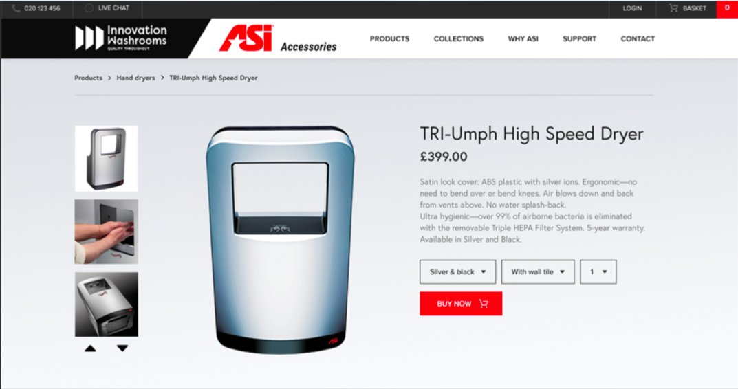 A sneak peek into the upcoming new American Specialties Inc website. #ASI #Design #Washroom @InnovationWash1