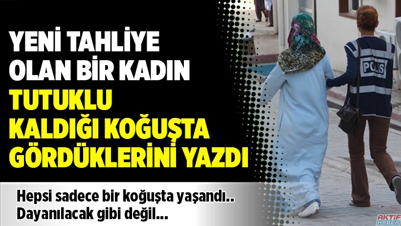 aktif_haber's tweet photo. YENİ TAHLİYE OLAN KADIN TUTUKLU KALDIĞI KOĞUŞTA YAŞADIKLARINI YAZDI

Dayanılacak gibi değil

https://t.co/nJ6qSpK1Ea
https://t.co/wmnbrm0cez https://t.co/audNnrKiWf
