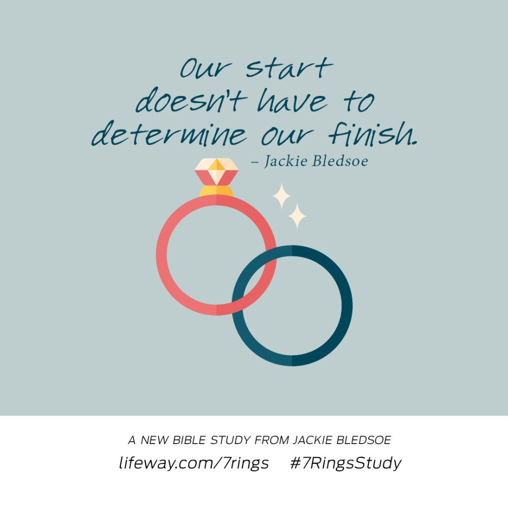 jackiebledsoejr's tweet photo. Our start does not have to determine our finish #7ringsstudy #marriage https://t.co/wh7uoh9iN1 https://t.co/Xs0GuMbTSd