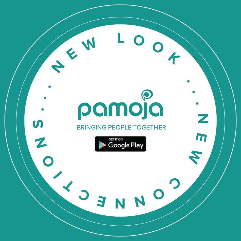 PamojaApp's tweet photo. We are proud to announce the #newlook of @pamojaapp version 1.0 #newconnections, #newinvitations and more. #pamojaapp. https://t.co/UE5cejFaq4