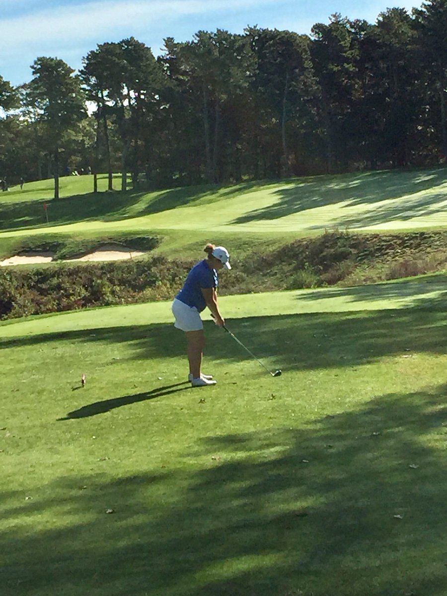 RickMettler's tweet photo. Enjoyed watching Carol compete in the NEIGA the past two days. Her lowest 2 day total yet!! Proud of her and JWU teammates. https://t.co/BY91Ay0WKw