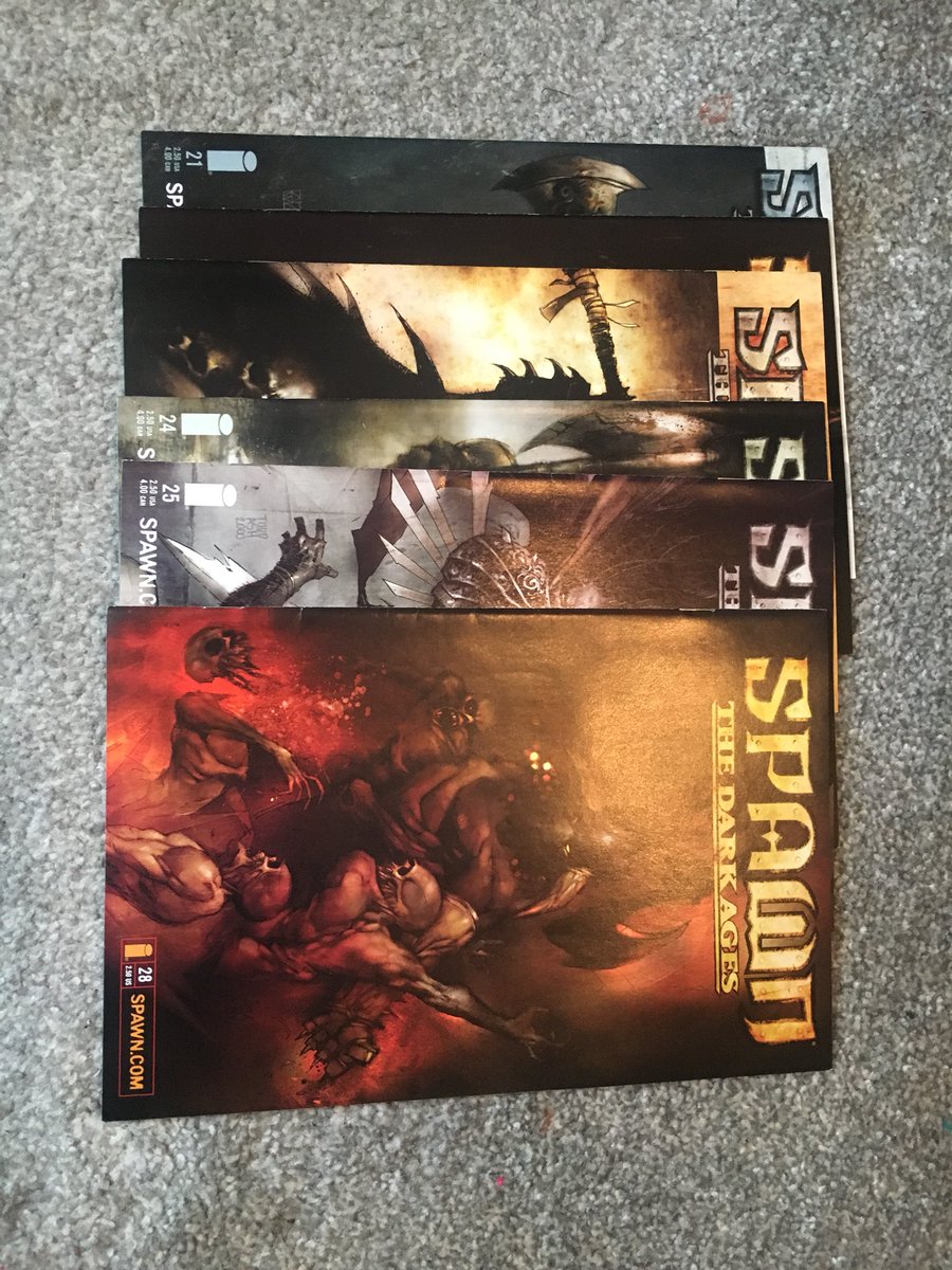 Oh_Louis_T's tweet photo. @NBFlying hey! These are the ones we spoke about earlier. spawn the dark ages 1-25 &amp; 28 https://t.co/2g6AGdV6ZG