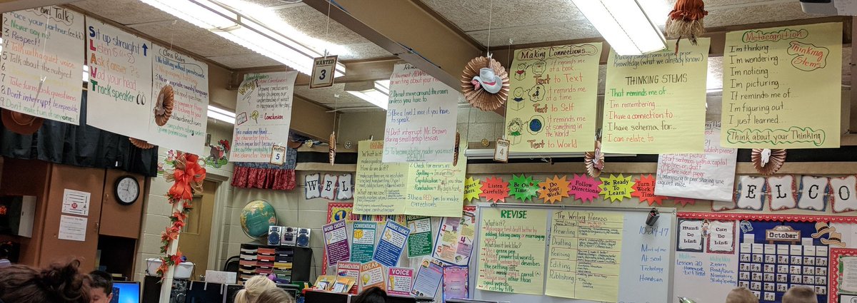 shulermelisa3's tweet image. Loving these anchor charts in Chris Brown&apos;s room @SouthNeosho. Thanks for letting us come visit! #tweetingtuesday #gwcstrong @Educ8ing123