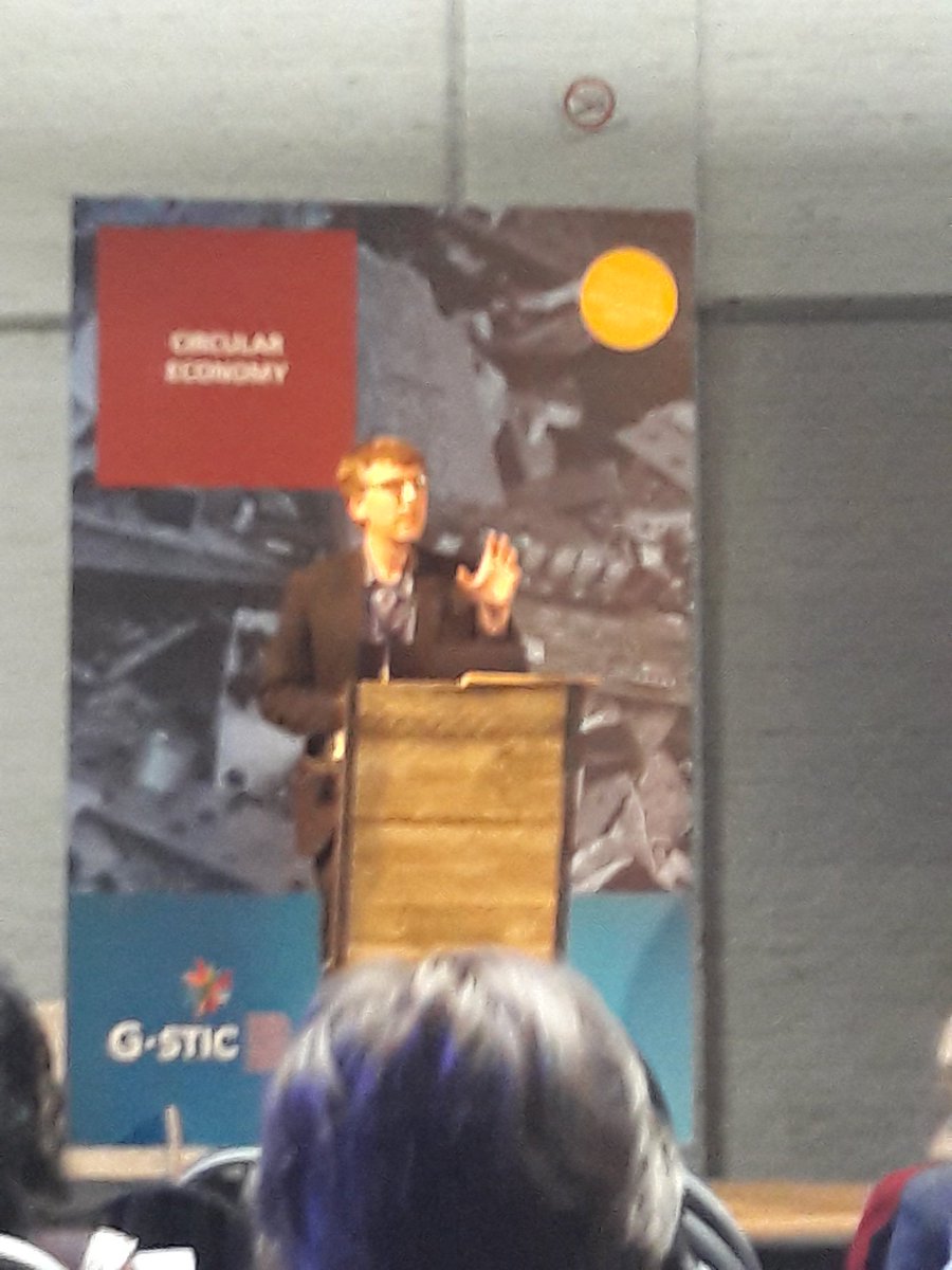 bartdooms's tweet photo. Things that @KarlVrancken has learned @GSTICseries #circulareconomy #Tech4CE #twindata tipping point for #CE be useful be tech @VITObelgium https://t.co/ne6z8fHMth