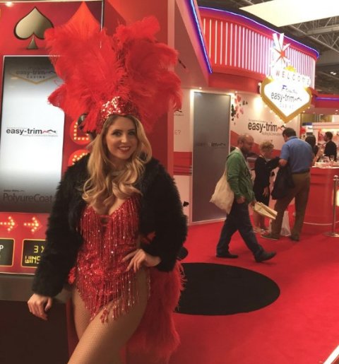A1Customer's tweet photo. @EasyTrimRoofing Badly done at this years exhibition @UK_CW undermining women in industry #WhyGamble https://t.co/MgFXSXoLP5