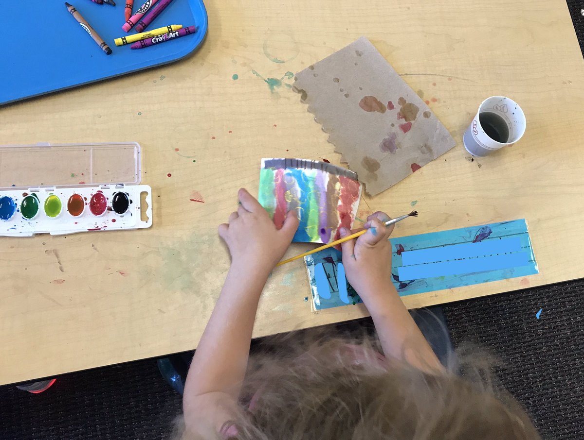 asant_7's tweet image. Kindergarten Monet watercolors. @PoplinES_NC  #BetheBest @AGHoulihan @croffut_ci @loripeyton