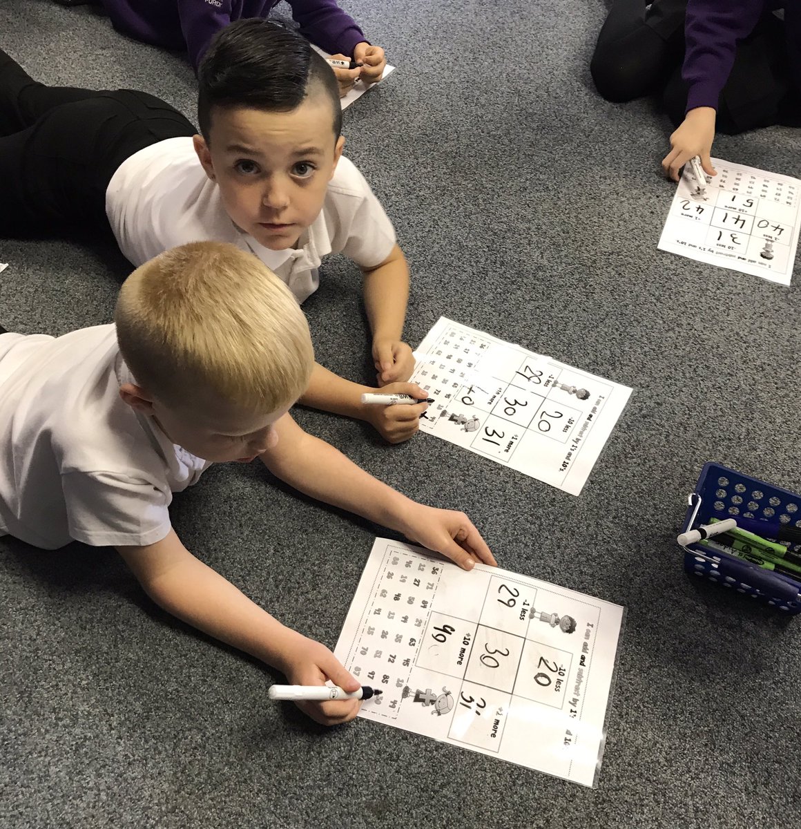 LangleesP4's tweet photo. Super numeracy work #10more10less #1more1less #bigmaths https://t.co/BysXFmhg9r