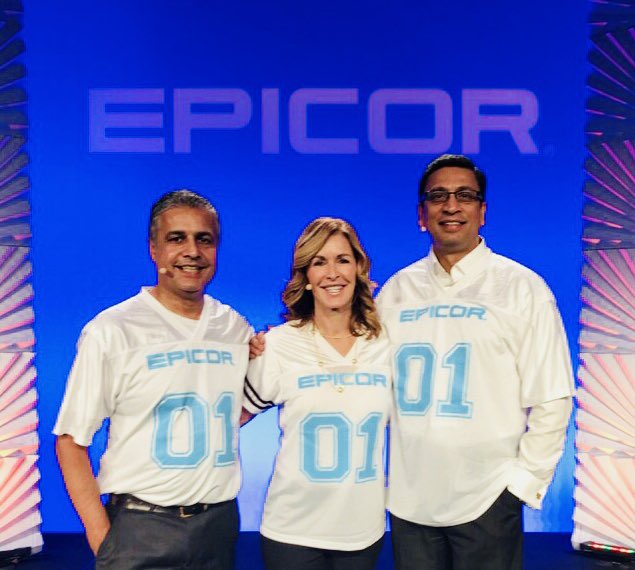lisacpope's tweet photo. Sales kickoff and football kickoffs just go together ! @himanshupalsule @sabbygill7  #teamepicor https://t.co/eTV7oLIGOH