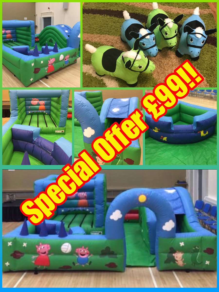 Special offer!!!!  Hire our soft play zone and hoppers for just £99. Normal price £125