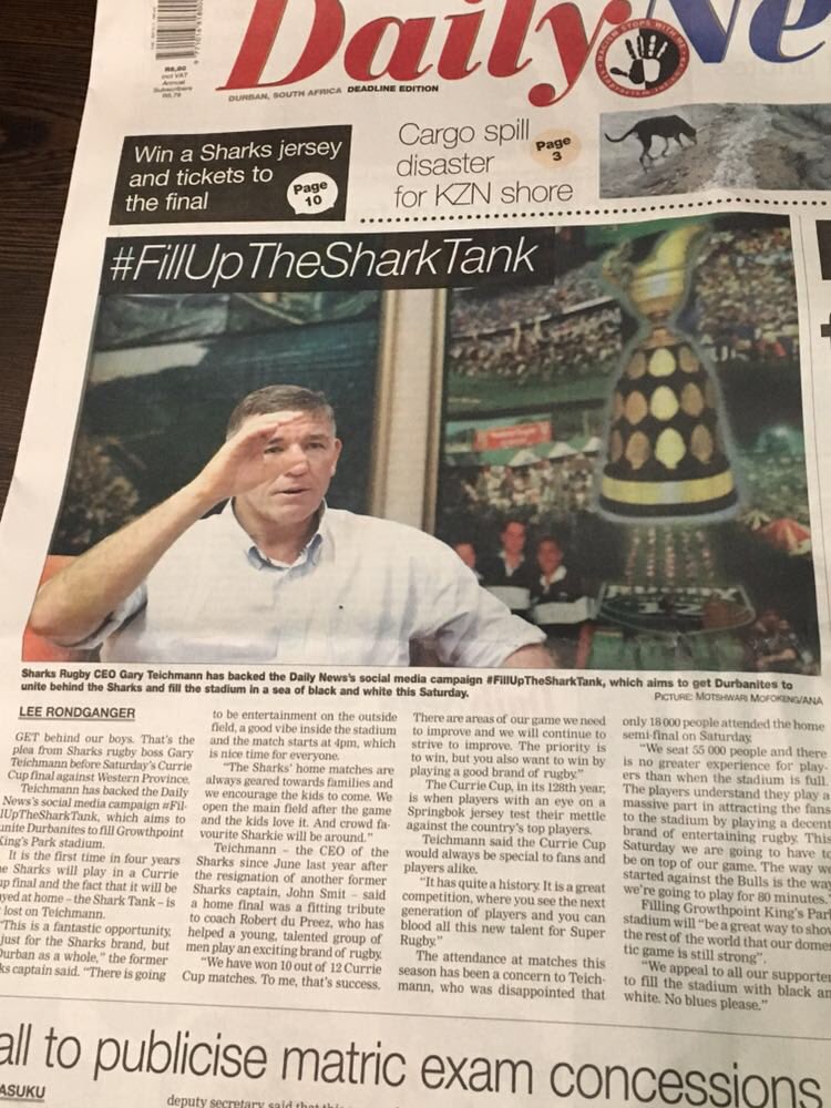 #FillTheSharkTank