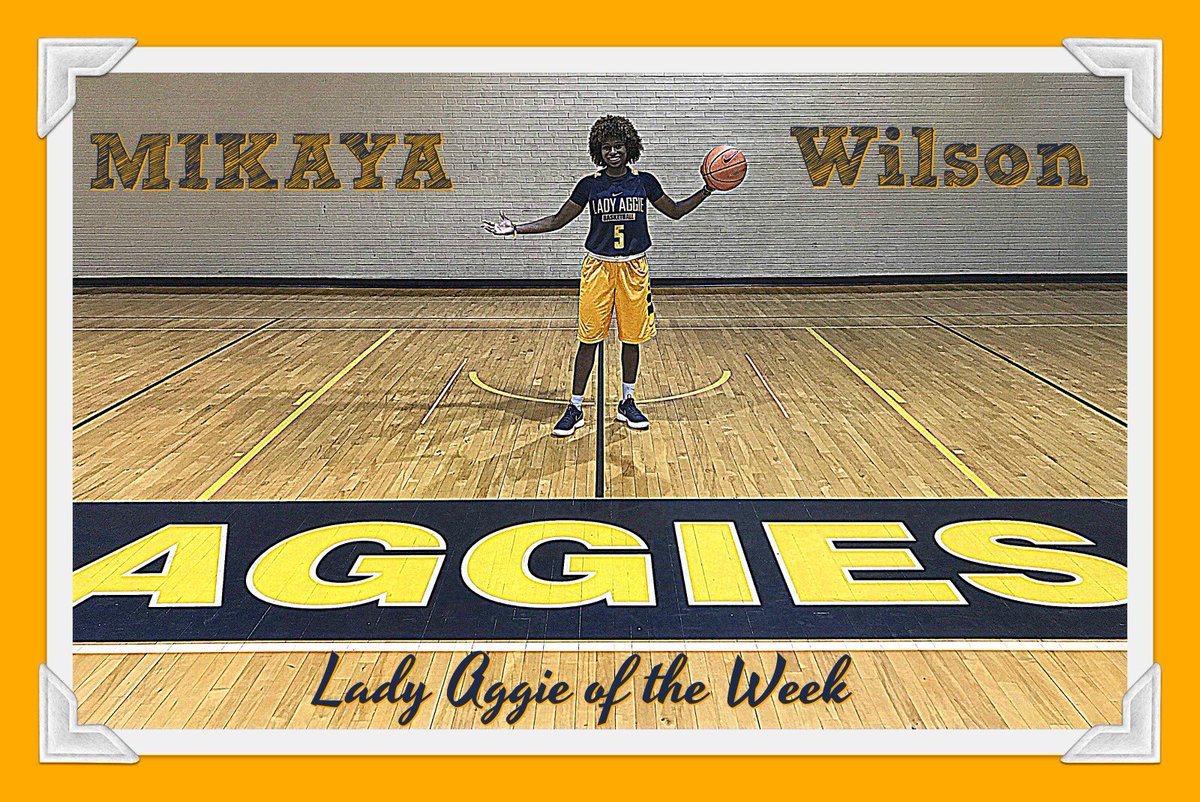 LadyAggieBall's tweet photo. Congratulations to @MikayaWilson for earning the 💛 shorts this week! Keep pushing. #LadyAggieOfTheWeek https://t.co/UN7bFZwWMK
