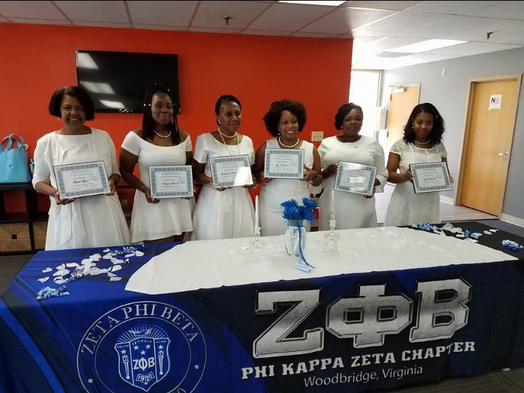 zphibpkz's tweet photo. This weekend Phi Kappa Zeta had the honor of inducting 6 lovely ladies into our Amicae auxiliary 💙 #ZetaPhiBeta #Amicae #PhiKappaZeta https://t.co/afUQvq9Z4R