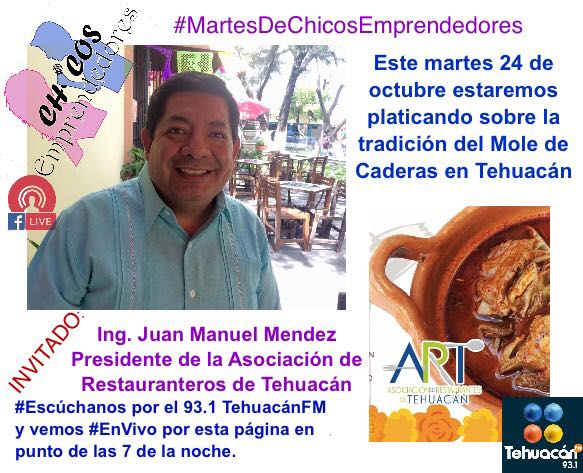 chicoemprendeFM's tweet photo. Hoy los esperamos en #Martesdechicosemprendedores en punto de las 7pm por el 93.1 @TehuacanFM #Veenos, #Escuchanos y #Leenos https://t.co/om0ipqg8tb