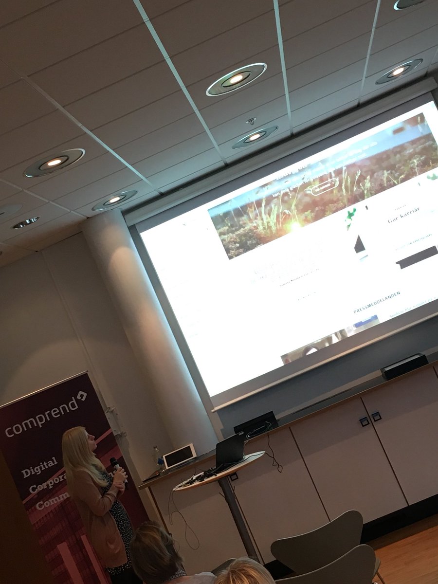 naversten's tweet photo. .@idakall berättar om @axfood :s resa mot en bra och uppskattad företagswebbplats. #webranking #comprendlife https://t.co/LFTN0CMBfZ