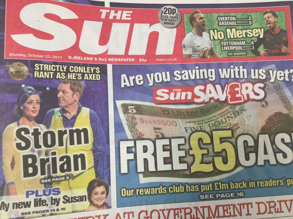newsuk_chris's tweet photo. Real life stories!! Real life money!!
= π Β£5π°π°#sunsaver https://t.co/EVyPak2zqp