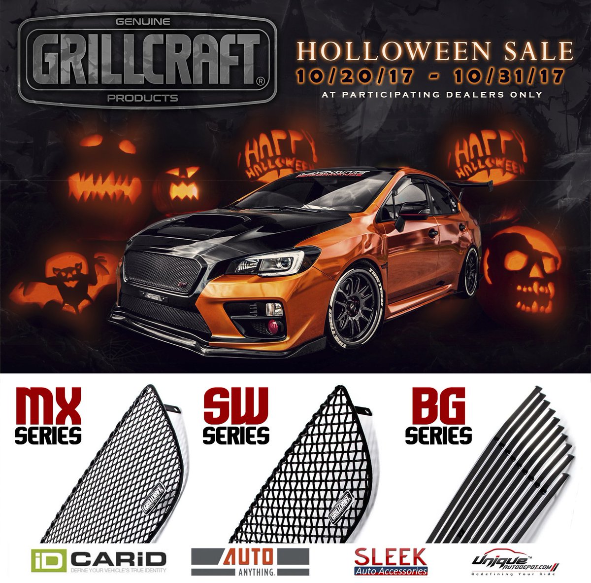 GrillCraft's tweet photo. Don't Miss Out On Our #Halloween Sale! Make Sure To Check Our Dealers, To Get A Great Deal On All Of Our #GrillCraft Products Today! https://t.co/KebqvKjVIB