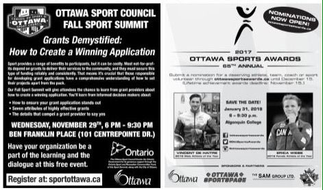 BizOptimizeGuy's tweet image. Pls support @SportOttawa on Nov 29th &amp;amp; @OttSportsAwards on Jan 31st
