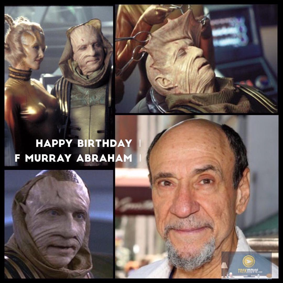 Happy Birthday to F. Murray Abraham who played the Ad\har Ru\afo in  