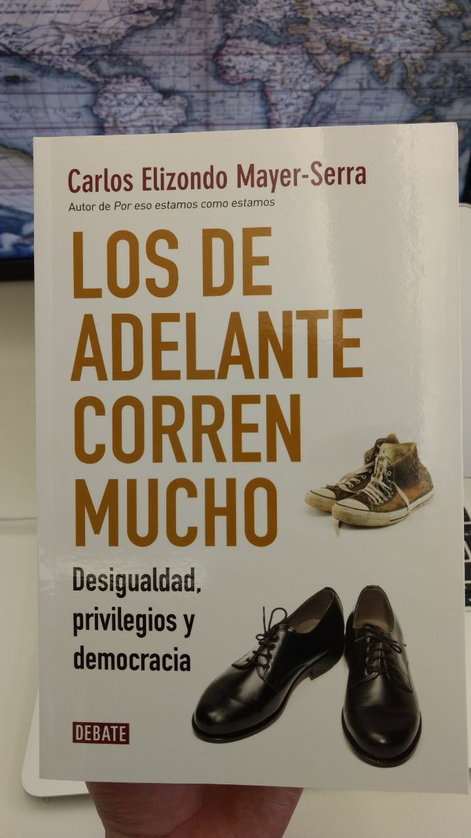 carloselizondom's tweet photo. Ya salió de la imprenta mi nuevo libro: "Los de adelante corren mucho. Desigualdad, privilegios y democracia". Pronto en todas las librerías https://t.co/ejHtGnvwuh
