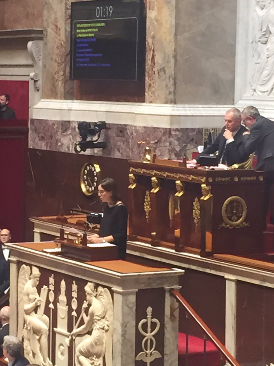 OssonCatherine's tweet photo. Vote solennel de la 1ère partie du projet de loi de finances et du projet de loi de programmation des finances  publiques #PLF2018 #PLPFP https://t.co/GF3e2rTQYY