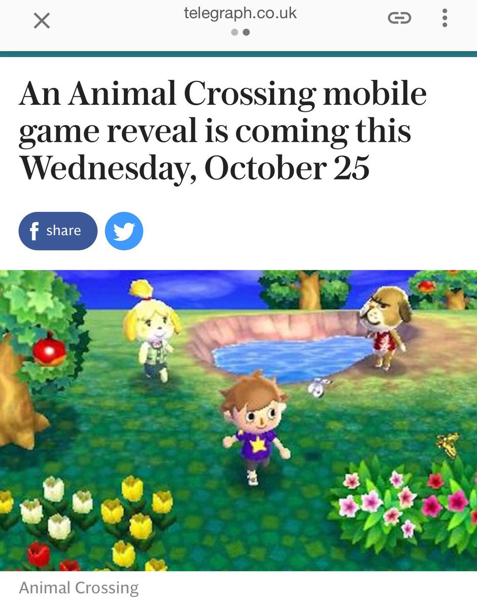 ChaptersofKiara's tweet image. i am sooo excited..animal crossing is making a leap to smartphones! 😸😻