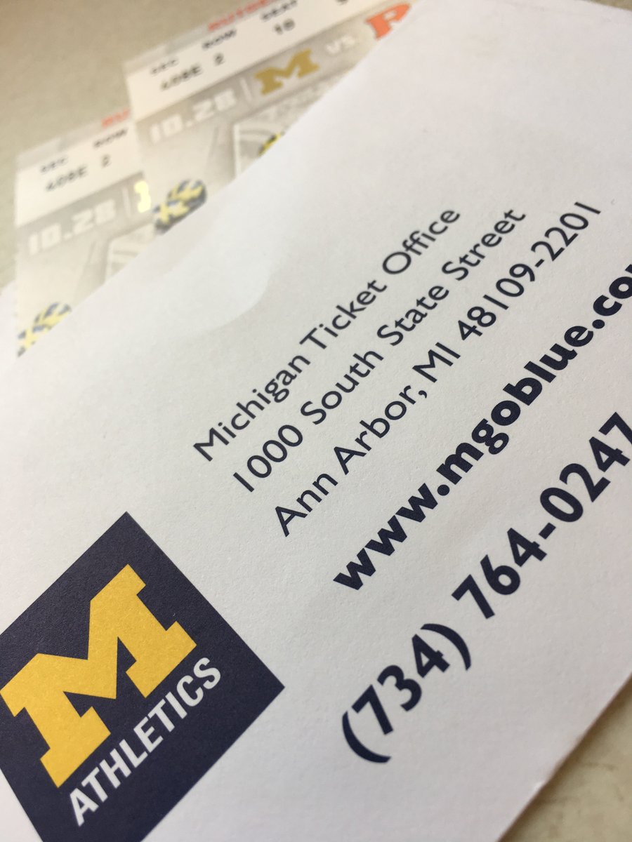 Michigan Tickets tweet media