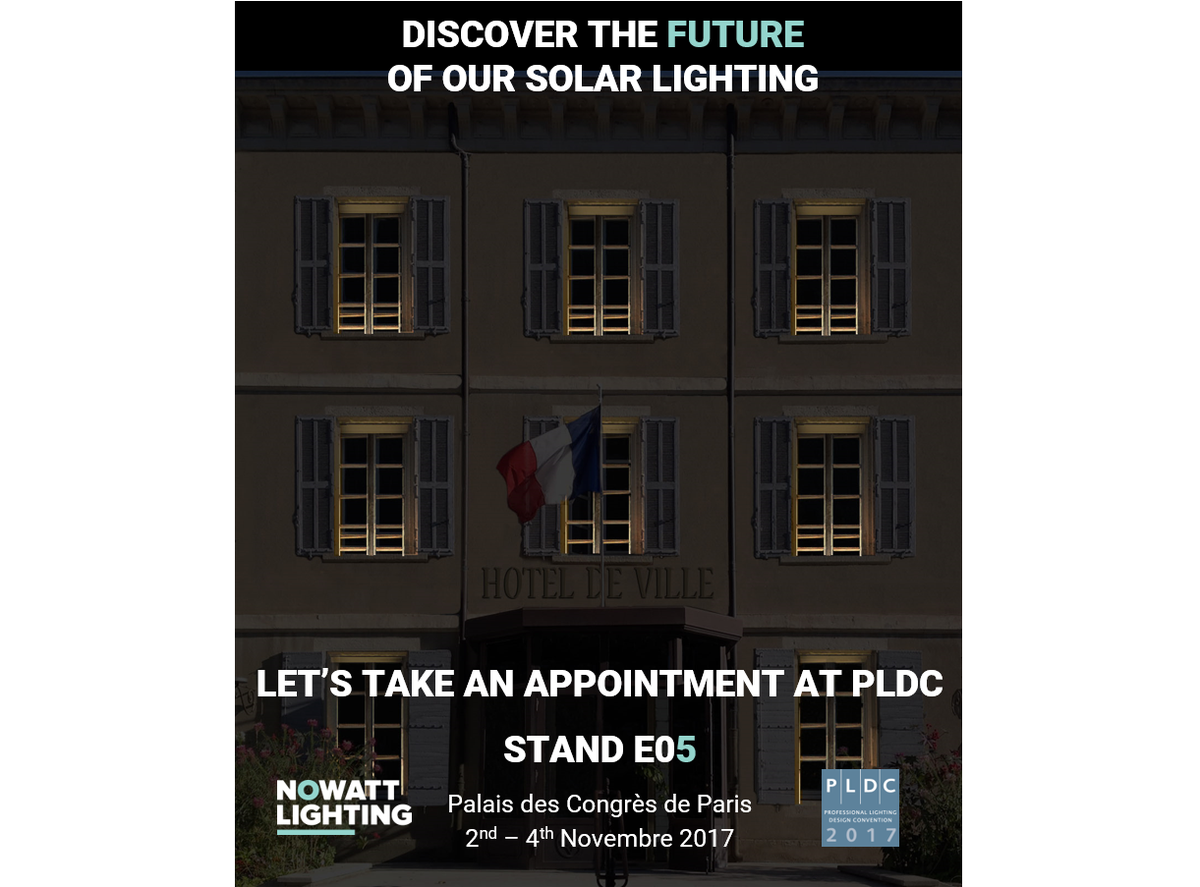 nowattlighting's tweet photo. Discover the future of our solar lighting, take your appointment now to meet us at our stand.
Find out more : https://t.co/Msf9j1FDIj https://t.co/3M4VLq2vvE