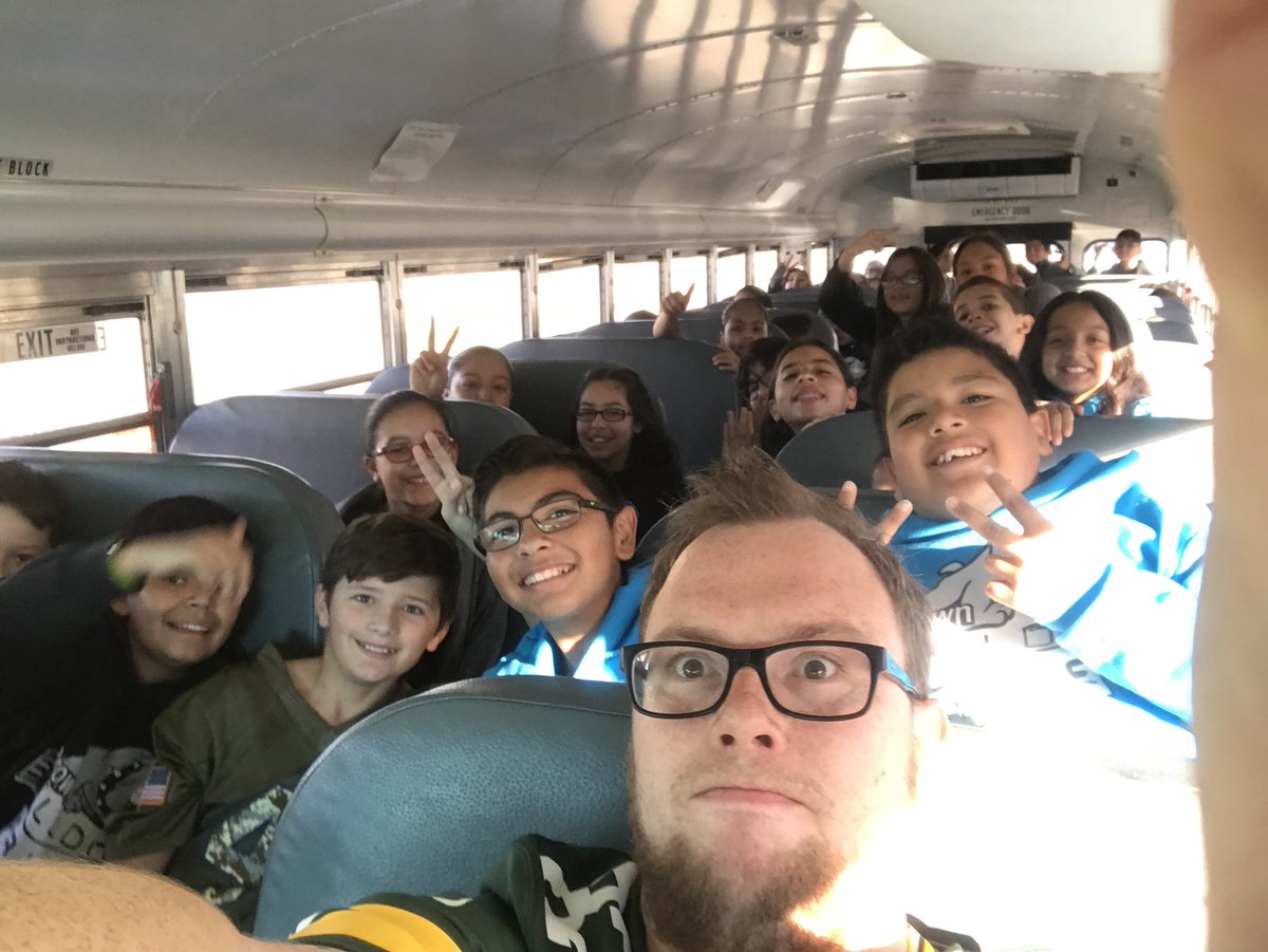 ScottyLion12's tweet photo. On our way to the planetarium #bus194 #bulldogNT @BrownNewTech #thebossos https://t.co/sZxK1C9o9z