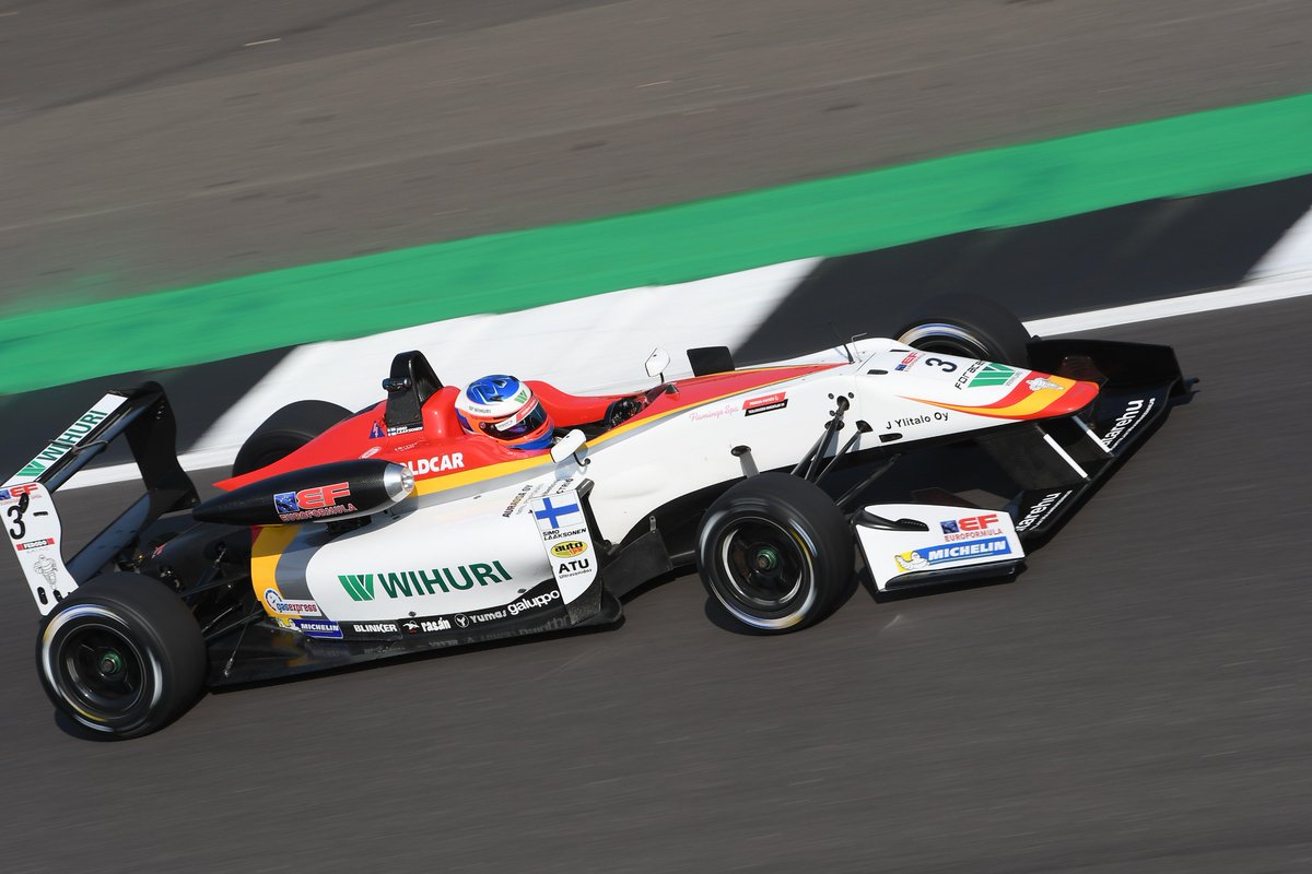 CamposRacing's tweet photo. #EFOpen | IT'S RACE WEEK AT @Circuitcat_es 🏎️! Barcelona is the traditional season-closer, with our supporters 😁🙌.

👨@Laaksonen_S https://t.co/G4aD2yVjb4