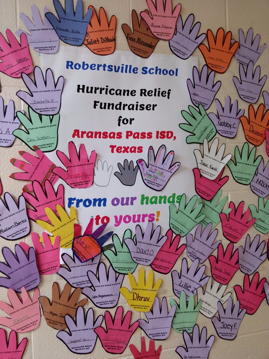 KGeorgesRBTS's tweet photo. Just a few days left to donate to our hurricane fundraiser! Thank you to all of the students who have donated so far!  @RobertsvilleES https://t.co/LkJwAtASK0