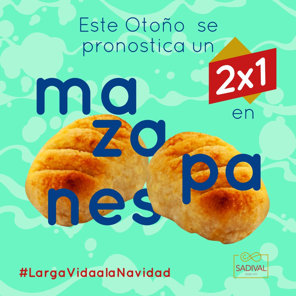 Lotes_Sadival's tweet photo. Otoño ya es oficialmente la estación de cosecha del MAZAPÁN. 
😂
#LargaVidaalaNavidad #Sadival #regalos #lotes https://t.co/5kH4B1ujg5